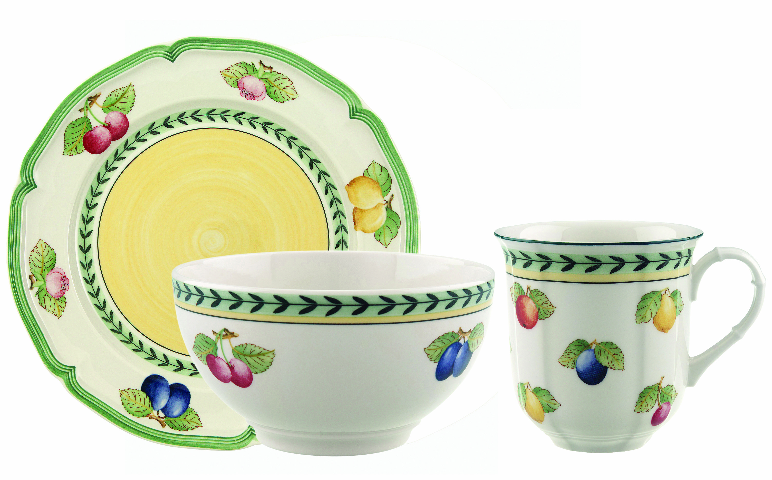 Villeroy & Boch French Garden Fleurence 12 Piece Dinnerware